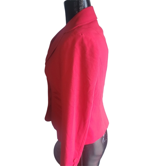 Le Chateau Red Fitted Blazer S - Picture 4 of 6